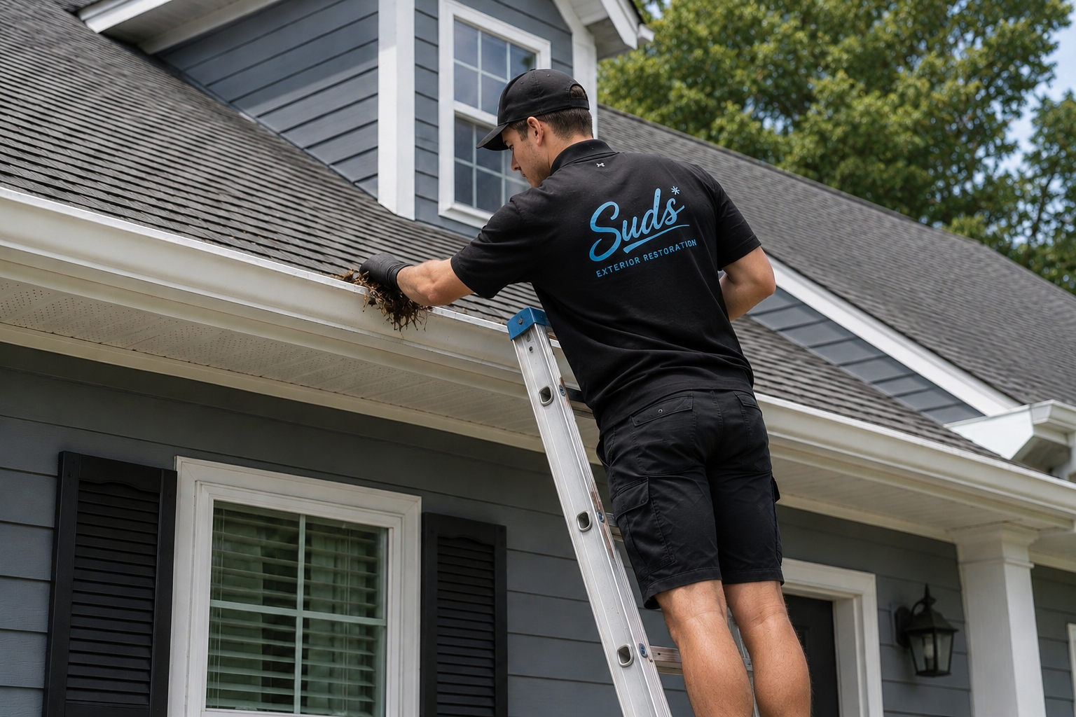 Gutter cleaning
